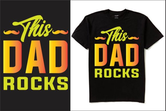 Review: This Dad Rocks T-shirt Design for Embroidery