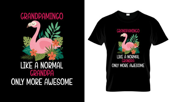 Reviewing Grandpamingo Like a Normal T-Shirt for Stitchers