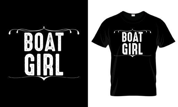 Reviewing the Boat Girl T-Shirt Design for Embroidery