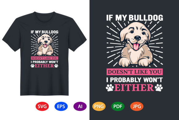 Reviewing the Bulldog T-Shirt Design for Real Embroidery Use