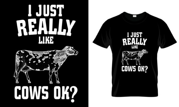 Reviewing the I Just Really Like Cows Ok Design
